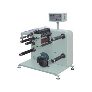 China Automatic Adhesive Label Paper Core Machine Small Label Roll Paper Slitting Machine factory