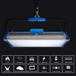 Dc 26v RGB LED Video Light Aluminum Alloy Panel Lights 300w Professional Film