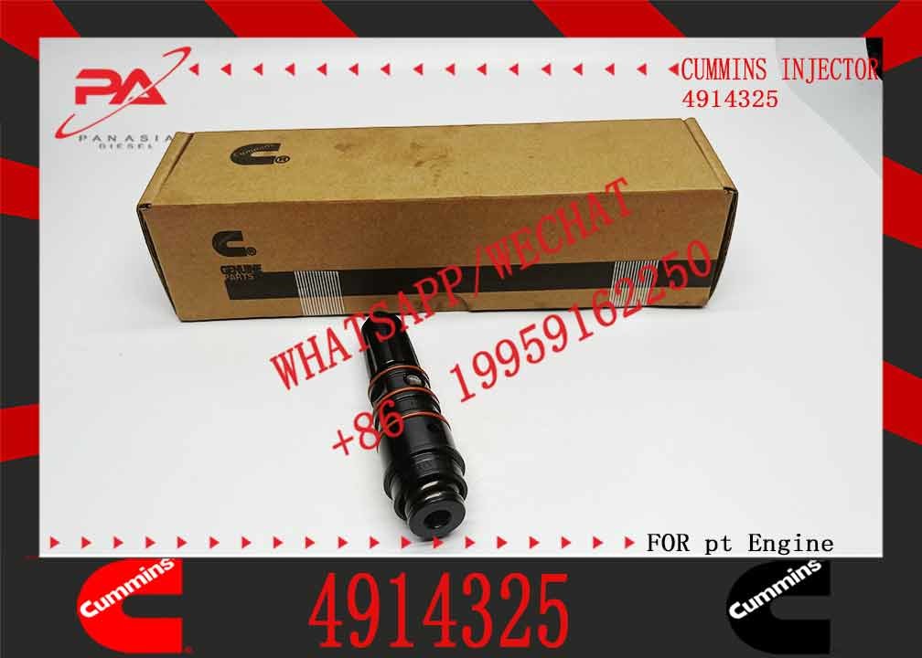 NT855 NTA855 NT855-C280S10 engine PT pump fuel injector 4914308 4914325 4914328 for Cummins Shantui SD22 SD32 bulldozer