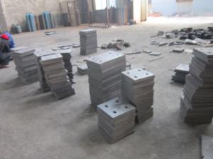 China High Chrome Ni Hard Liners White Iron , HRC52 - 58 Hardness factory