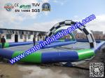 ODM / OEM Available Inflatable Race Track Game For Zorb Ball