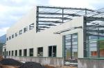 Steel Fabricated Structural Frame Prefab Industrial Warehouse Workshop Offices