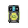 China 8inch 12inch burst portable rechargeable trolley BT speaker with wireless mic factory