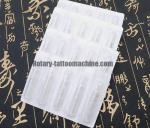 Clear Disposable Tattoo Gun Tips Pre Sterilized Open Tips Safe Material