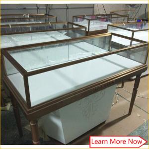 Modern luxury jewelery showcase display cabinet,jewelery counters,led light