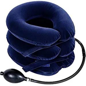 China Adjustable Inflatable Neck Support Brace 0.53kg Cervical Neck Traction Device factory