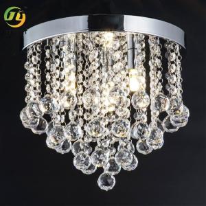 China Modern Entrance Corridor Porch Crystal Ceiling Light Aisle Mini Balcony Foyer Cloakroom Light factory