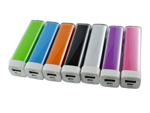 China 1200mAh 18650 Battery Lip Gross Portable Mobile Power Bank in Acrylic Casing factory