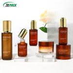 Skin Care Cosmetics PET Pump Sprayer Bottle 30ml 60ml Plastic Dropper Bottles