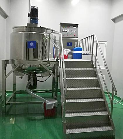 High Shear Vacuum Emulsifying Machine 316LSS/304SS Material Unparalleled