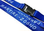 Metal Hook Trade Show Lanyards , Safety Breakaway Lanyards For Staff