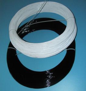 China Pet 1.00mm Hook And Eye Wire Plastic Covered Steel Cable factory