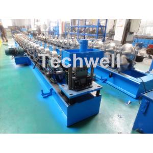 Galvanized Steel Half Round Portable Gutter Machine 15m/min