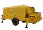 Hydraulic Secondary Constructional Portable Concrete Pump 30mm Max Aggregate