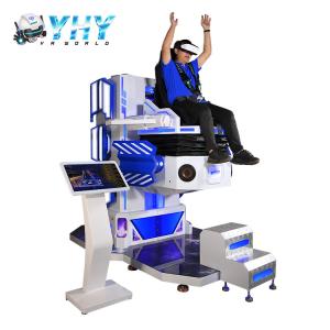 China 1 Seat Standing Super Rocket 9D Virtual Reality Flight Simulator Arcade Game factory