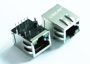 ARJP11A-MASA-B-A-EMU2 Tab Down RJ-45 Magnetic Jack PCB Mounting Standard With PoE