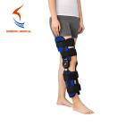 High quality good design black adjustable knee orthopedic brace