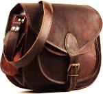 100% Genuine Leather Cross Body Bag Real Leather Handbags 13x4x10 Inches