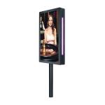23.8 Inch HDMI Inputs Double Sided LED Floor Stand Digital Signage