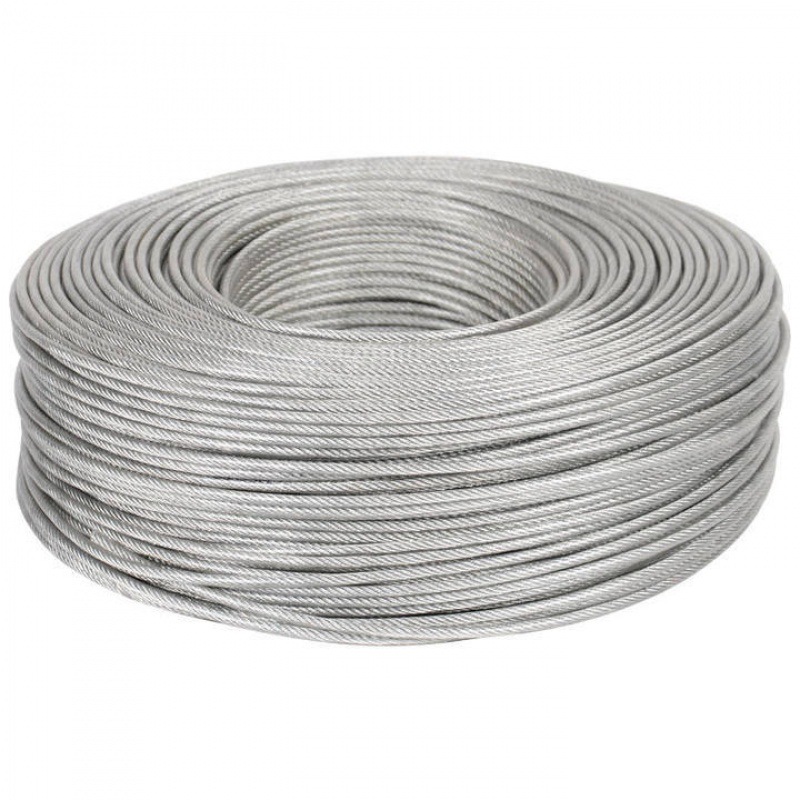 8mm 10mm 12mm Flexible Steel Wire Rope Stainless Steel Cable With Tolerance ±1% Standard AiSi