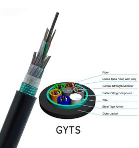 China GYTS 24core Duct Fiber Optic Cable factory