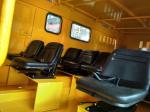Orange / White / Yellow RS-3CT Crew Transporter ( 16 Seats ) Underground Dump
