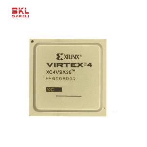 XC4VSX35-10FFG668C Programmable IC Chip 668-BBGA Package  FPGAs For Embedded Platform Applications 1.26V