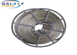 China 18mm 200kN Galvanized Steel Anti Twist Wire Rope With 6 Squares factory