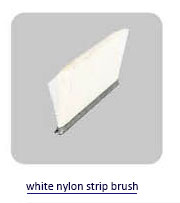 Industrial Door Brush Seal Aluminium/door strip brush