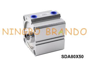 China Airtac Type SDA80X50 Compact Air Cylinder 80mm Bore 50mm Stroke factory
