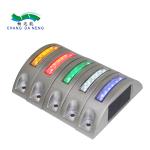 Crescent Shaped Solar Road Stud Waterproof Street Flashing Solar LED Light