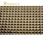 Gold Black Decorate 201 Stainless Steel Sheet Diamond PVD Coating
