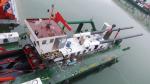 Diesel Marine Engine 900 cbm/h Cutter Suction Dredgers for Reclamation and