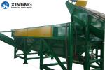 PE PP Film HDPE Recycling Machine Stainless Steel Material 12 Months Warranty