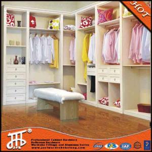 China Comparable things made aluminum wardrobe pole system flat packing walk in closet factory
