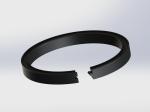 Hydrodynamic Bearing Pressure Rotary Shaft Seals with Split Plain Bearing