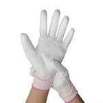 Nylon Working Anti Static Work Gloves 13 Gauge Seamless Carbon Fiber Top Fit ESD