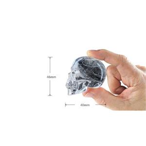 Skull Shape Ice Lattice Silicone Mold Tools Ice Tray Mold 100% Food Grade