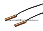 Silver Brass NTC Temperature Sensor Short Response Time CE Certification
