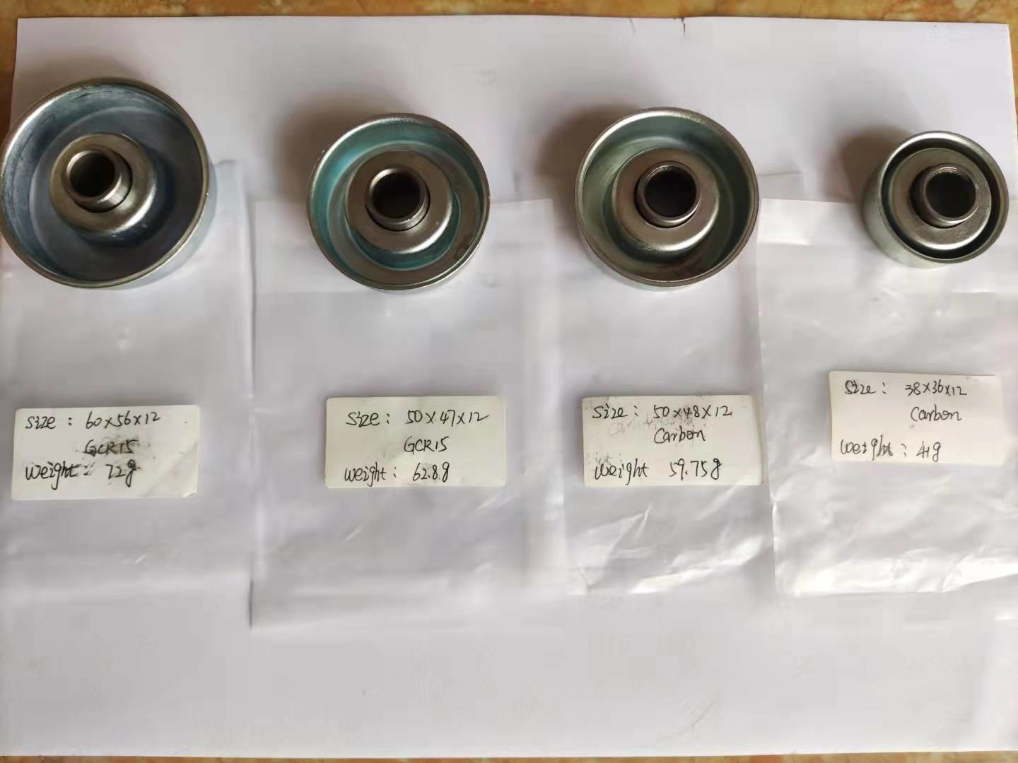 12mm ID Galvanized Stamped Bearing Flanged Roller bearings 6001 6201 For Conveyor