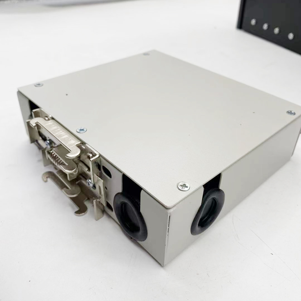Simplex Metal Fiber Optic Terminal Box Splice Termination Box