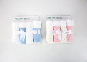 China 100% Cotton Hand/ Face Towel Baby Bath Washcloths 4pk Velour Washcloth factory