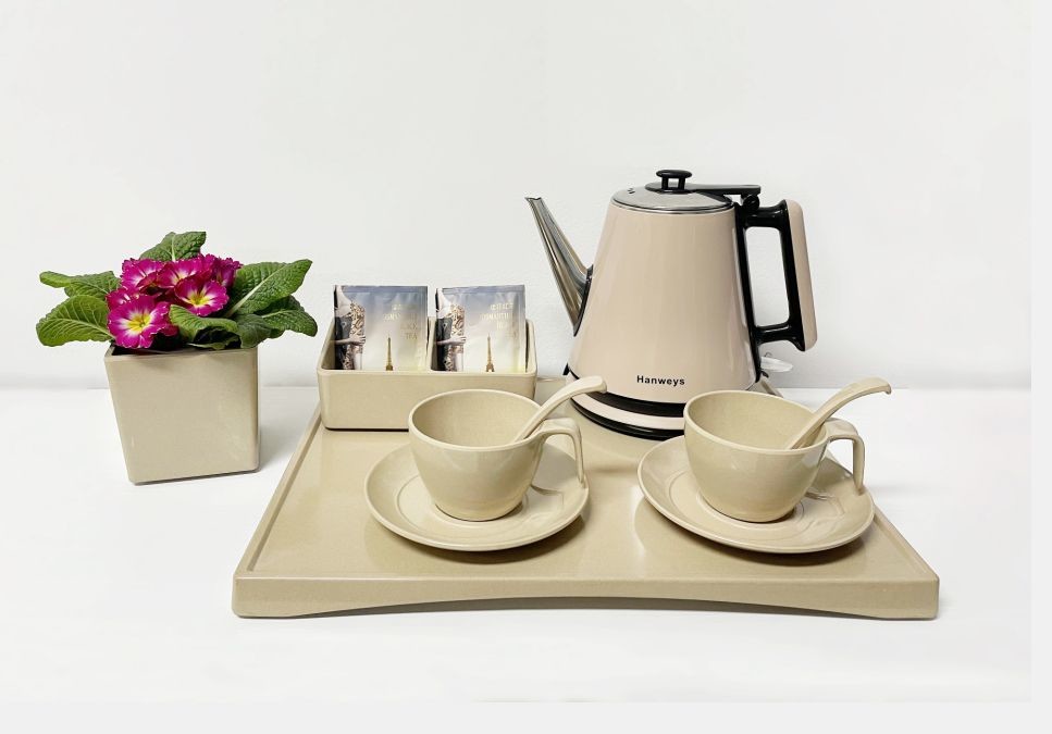 Food Grade Hotel Guest Amenities Suppliers Tray Tea Leaf Box