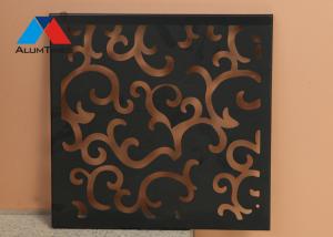 China Durable Coated Decorative Perforated Aluminium Sheet 1220 × 2440mm factory