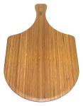 Special Shaped Bamboo Pizza Board , Wooden Pizza Serving Boards Non - Flammable