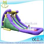 Hansel hot selling children entertainment PVC inflatable bouncer slide jumping