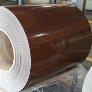 China PE Color Coated Aluminum Coil 2 Inch Thickness Anti - Corrosion For Roofing Sheet factory