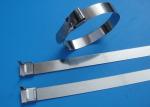 SS201 / 304 / 316 Stainless Steel Wire Ties With Wing Seals Locking Eco Friendly