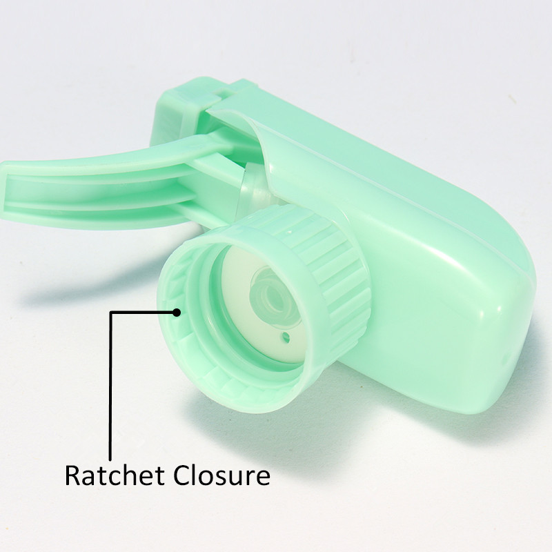 28/410 1.20ml/T - 1.40ml/T Plastic Trigger Sprayer Green Black Trigger Sprayer With Child Lock