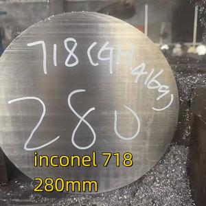 China Inconel 718 Stainless Steel Round Bar UNS N07718 DIN W. Nr. 2.4668 Nickel Alloy Round Bar Inconel 718 factory